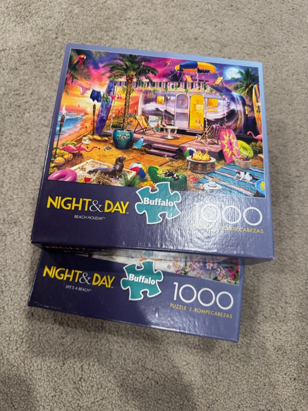 Buffalo Night & Day Puzzle Lot